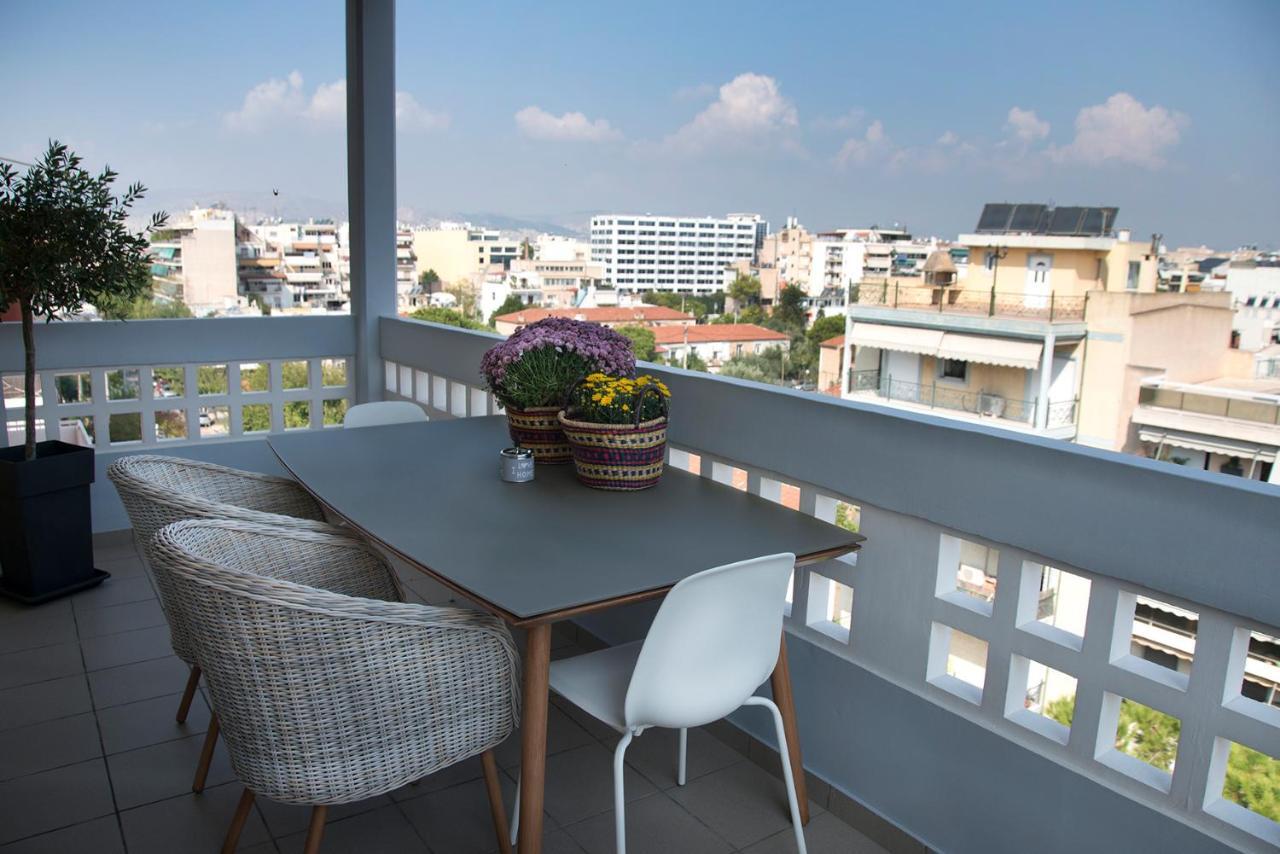 Boutique Penthouse Next To Stavros Niarchos Foundation Leilighet Athen Eksteriør bilde